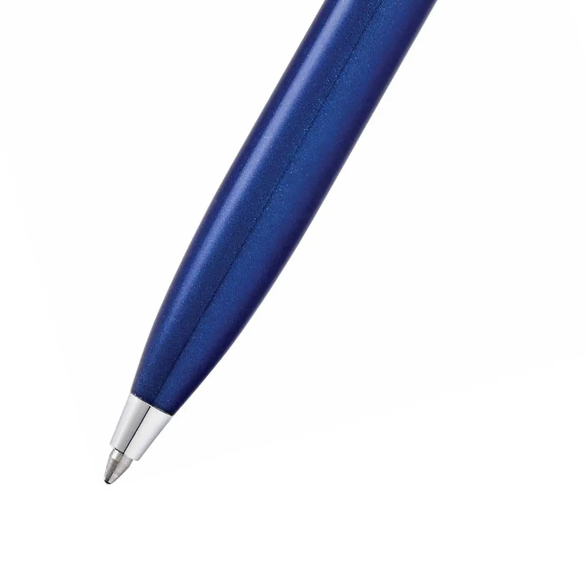 Sheaffer® 100 Glossy Blue with Chrome Trims Ballpoint Pen - My Store