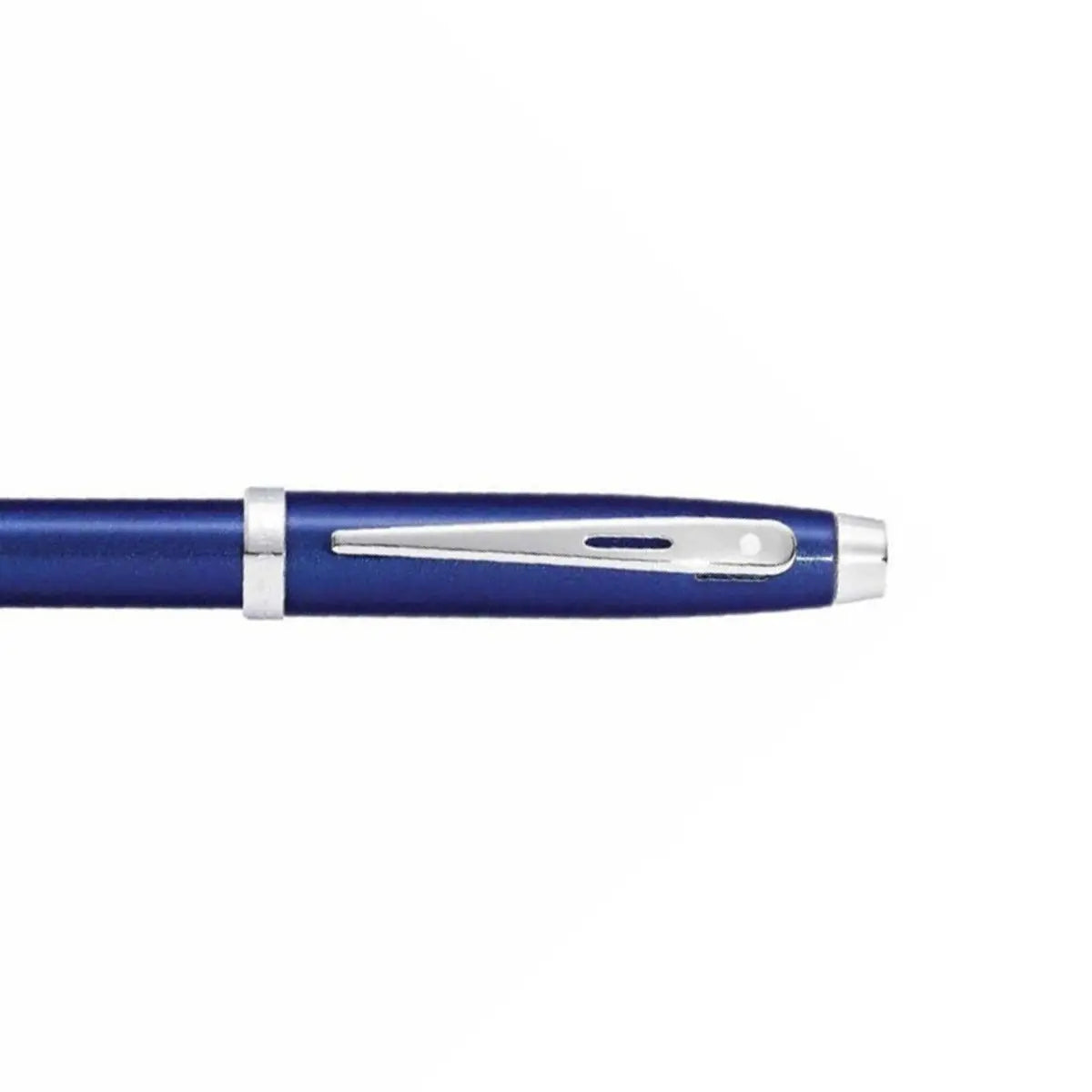 Sheaffer® 100 Glossy Blue with Chrome Trims Fountain Pen - Medium - My Store