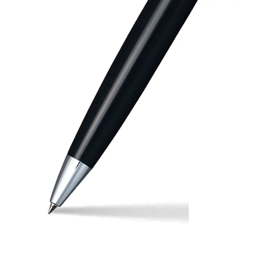 Sheaffer® 300 9312 Glossy Black Ballpoint Pen With Chrome Trim - My Store