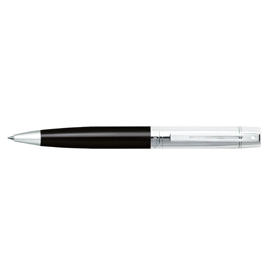 Sheaffer® 300 9314 Glossy Black Ballpoint pen with Chrome Cap and Chrome Trim - My Store