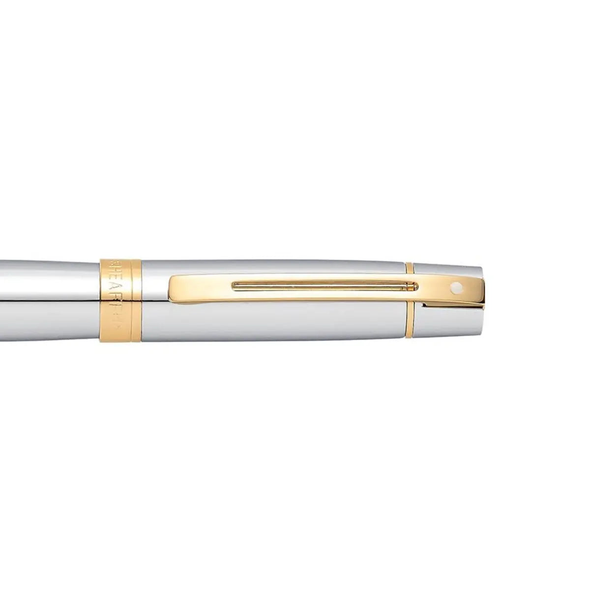 Sheaffer® 300 Chrome with Gold Trims Rollerball Pen - My Store