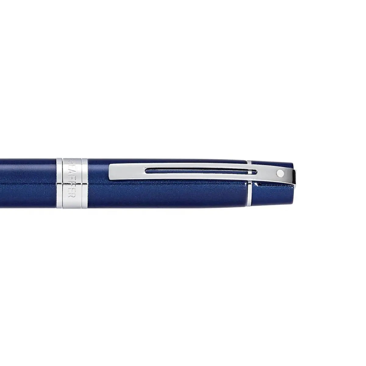 Sheaffer® 300 Glossy Blue with Chrome Trims Ballpoint Pen - My Store