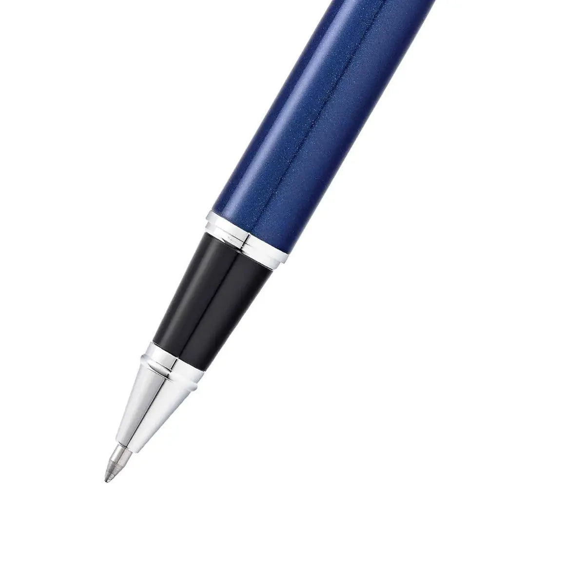 Sheaffer® 300 Glossy Blue with Chrome Trims Rollerball Pen - My Store