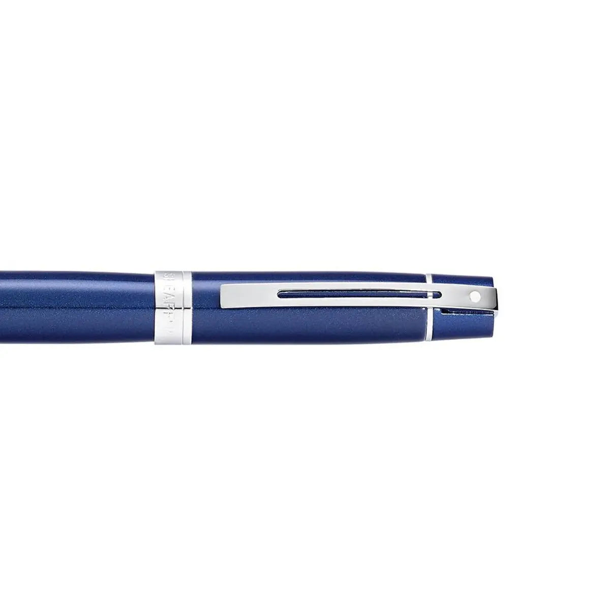 Sheaffer® 300 Glossy Blue with Chrome Trims Rollerball Pen - My Store