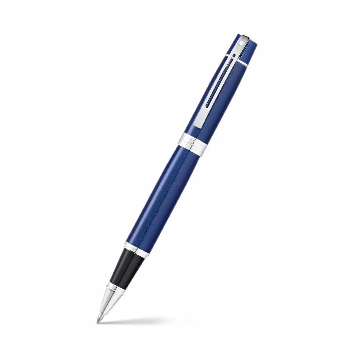 Sheaffer® 300 Glossy Blue with Chrome Trims Rollerball Pen - My Store