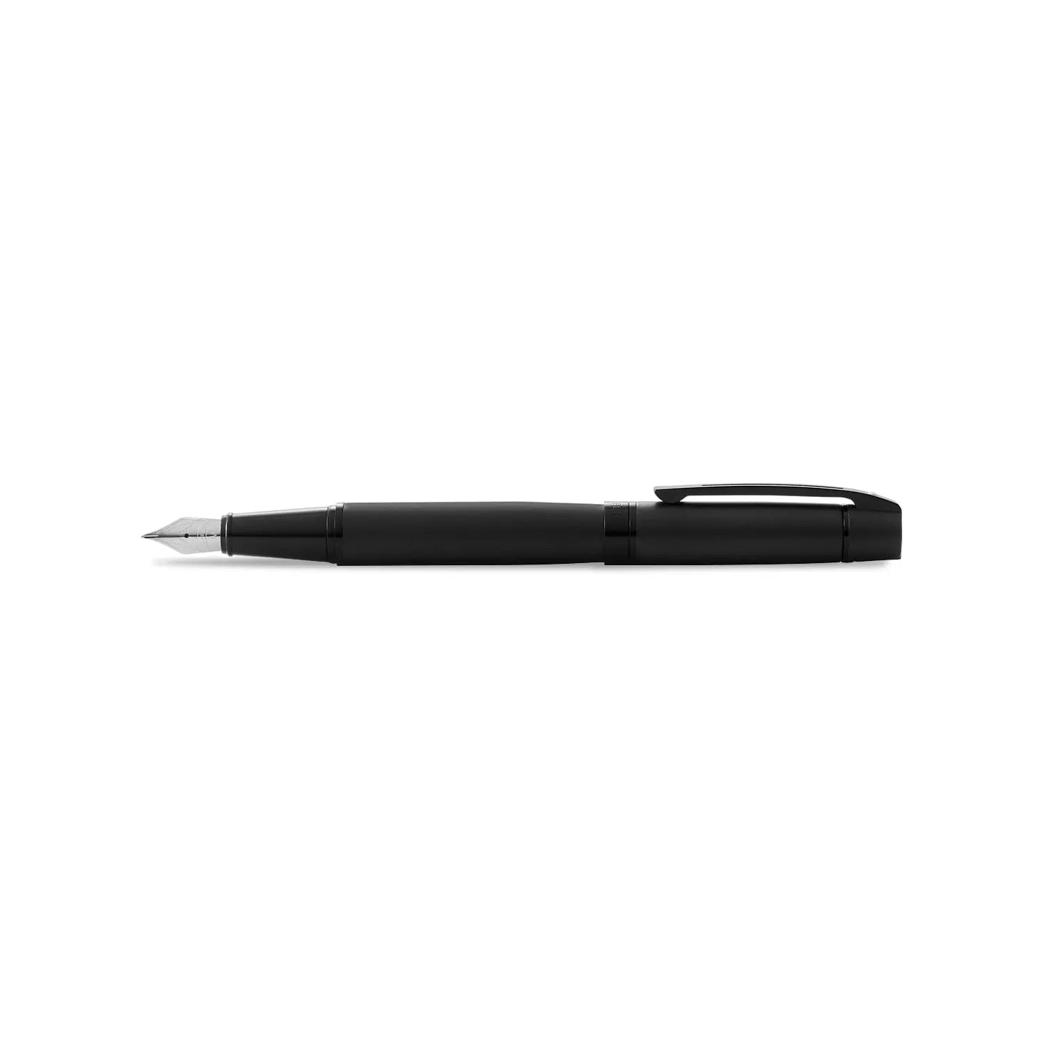 Sheaffer® 300 Matte Black Fountain Pen With Black Trims - Medium - My Store