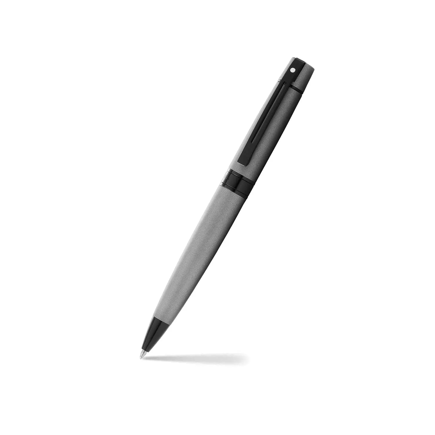 Sheaffer® 300 Matte Gray with Polished Black Trims Ballpoint Pen - My Store