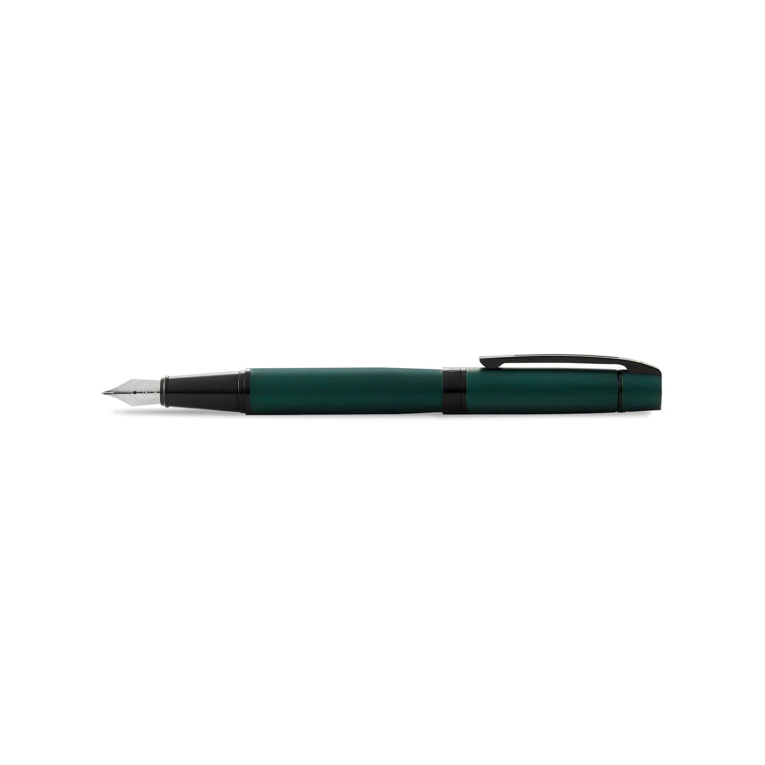 Sheaffer® 300 Matte Green Fountain Pen With Black Trims - Medium - My Store