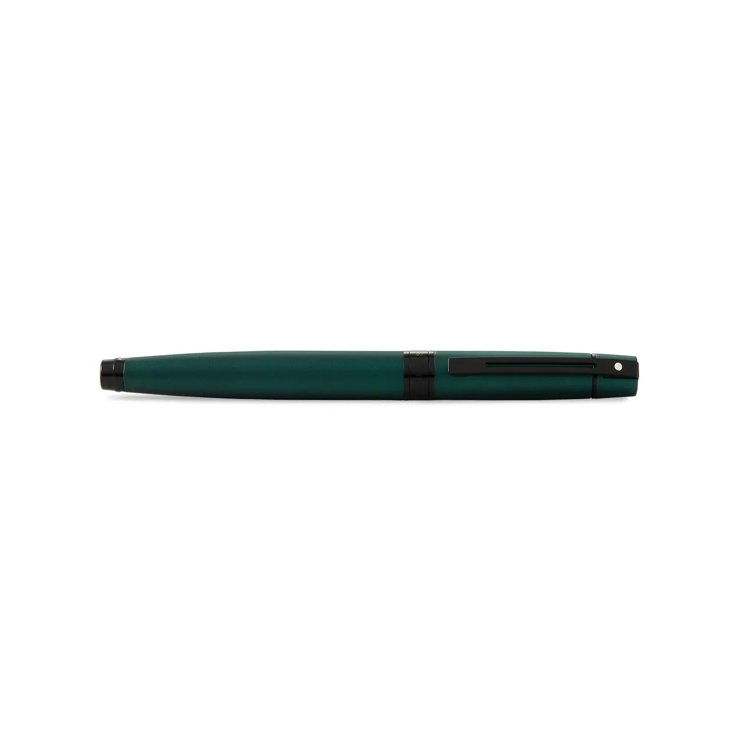 Sheaffer® 300 Matte Green Fountain Pen With Black Trims - Medium - My Store