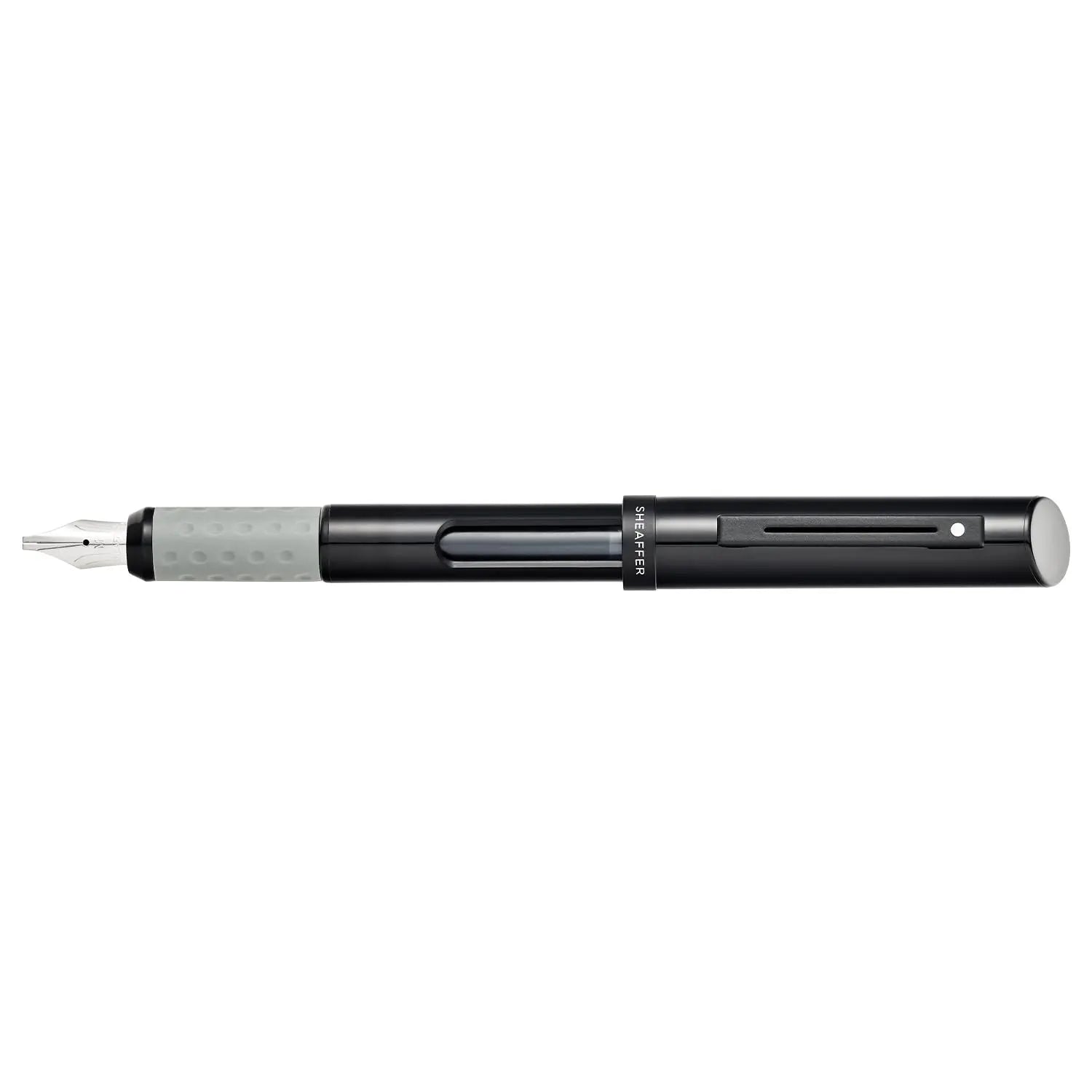 Sheaffer® Calligraphy Matte Black Fountain pen Minikit with Black cap and Matte Black Trim - Fine, Medium, Broad nibs & 18 Cartridges are included. Sheaffer