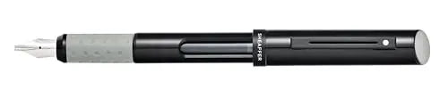 Sheaffer® Calligraphy Matte Black Fountain pen with Black cap and Matte Black Trim - Fine nib - crosspenmall.com