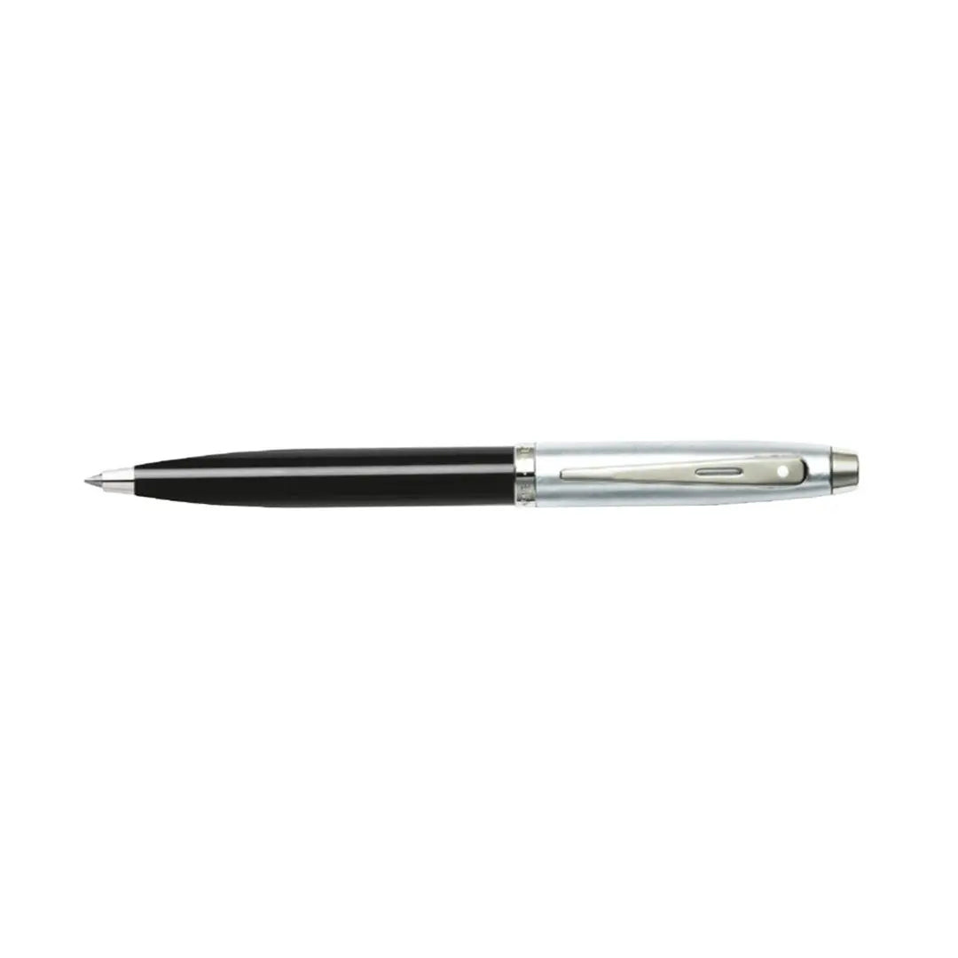 Sheaffer® Gift Set ft. Glossy Black S100 9313 Ballpoint Pen with Chrome Trim and Medium Notebook - My Store