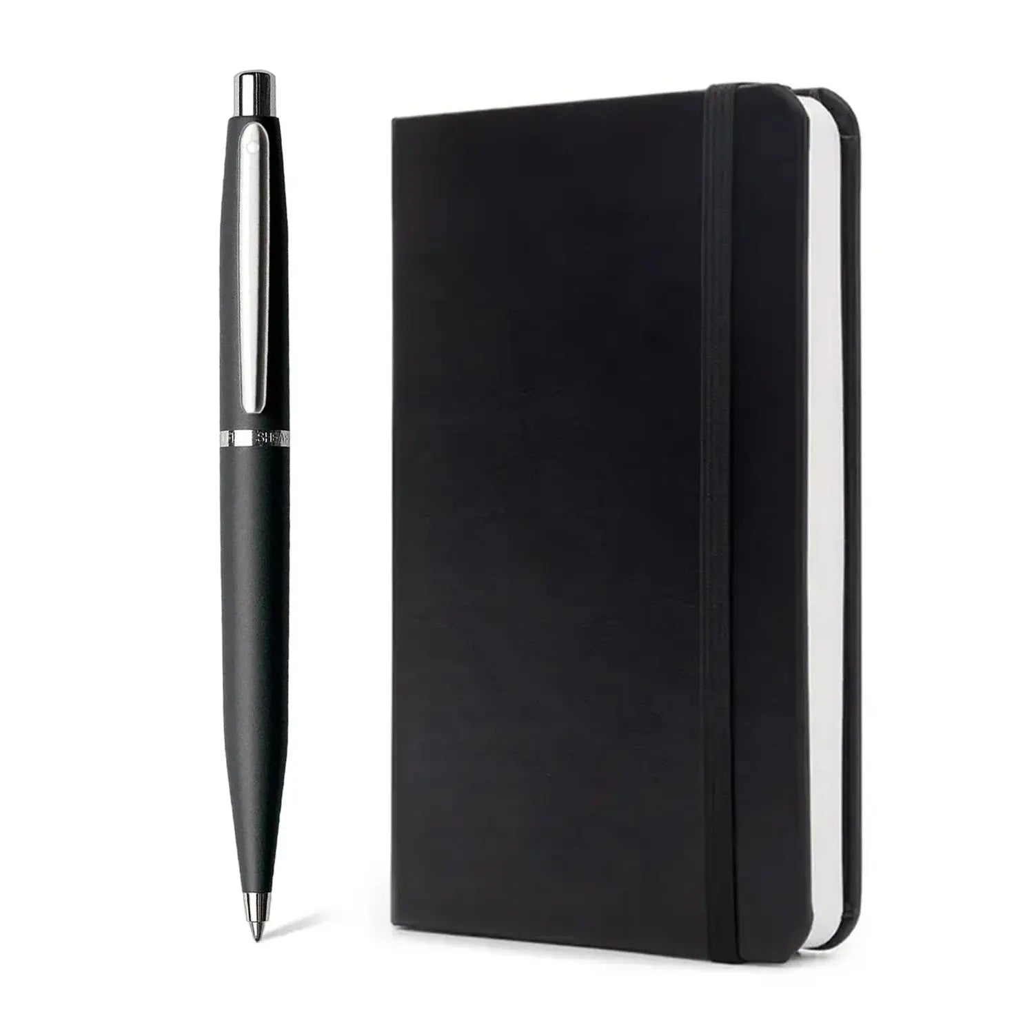 Sheaffer® Giftset VFM 9405 Black Ballpoint Pen and Medium Notebook Black Hangsell - My Store