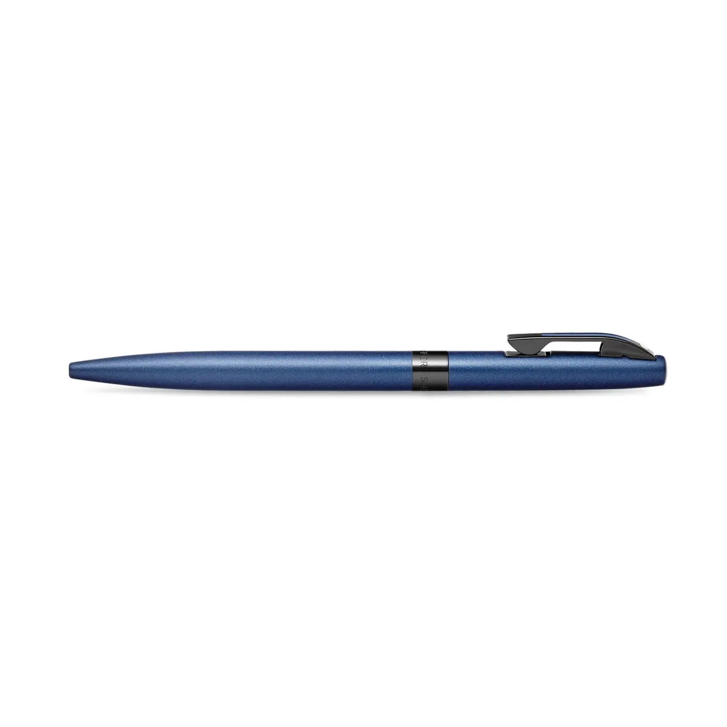 Sheaffer® REMINDER 9018 Matte Blue Ballpoint Pen With Black PVD Trim - My Store