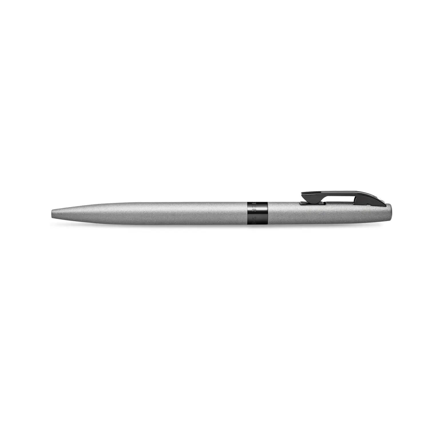 Sheaffer® REMINDER 9019 Matte Gray Ballpoint Pen With Black PVD Trim - My Store