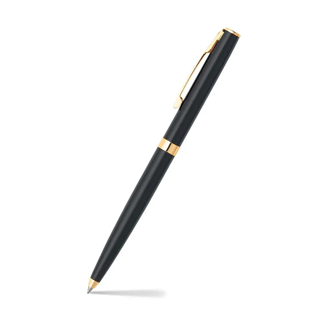 Sheaffer® SAGARIS 9471 Gloss Black Ballpoint Pen With Gold Tone Trim - My Store