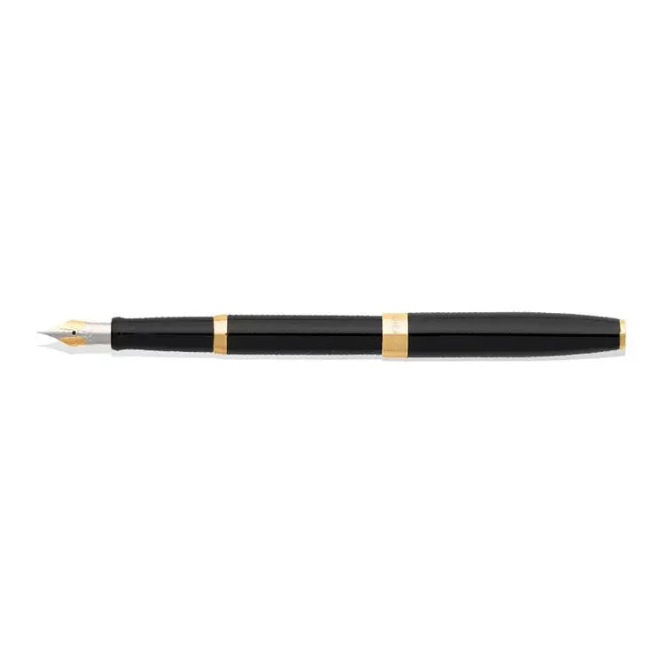 Sheaffer® SAGARIS 9471 Gloss Black Fountain Pen With Gold Tone Trim - Medium - My Store