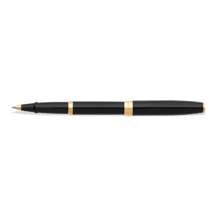 Sheaffer® SAGARIS 9471 Gloss Black Rollerball Pen With Gold Tone Trim - My Store