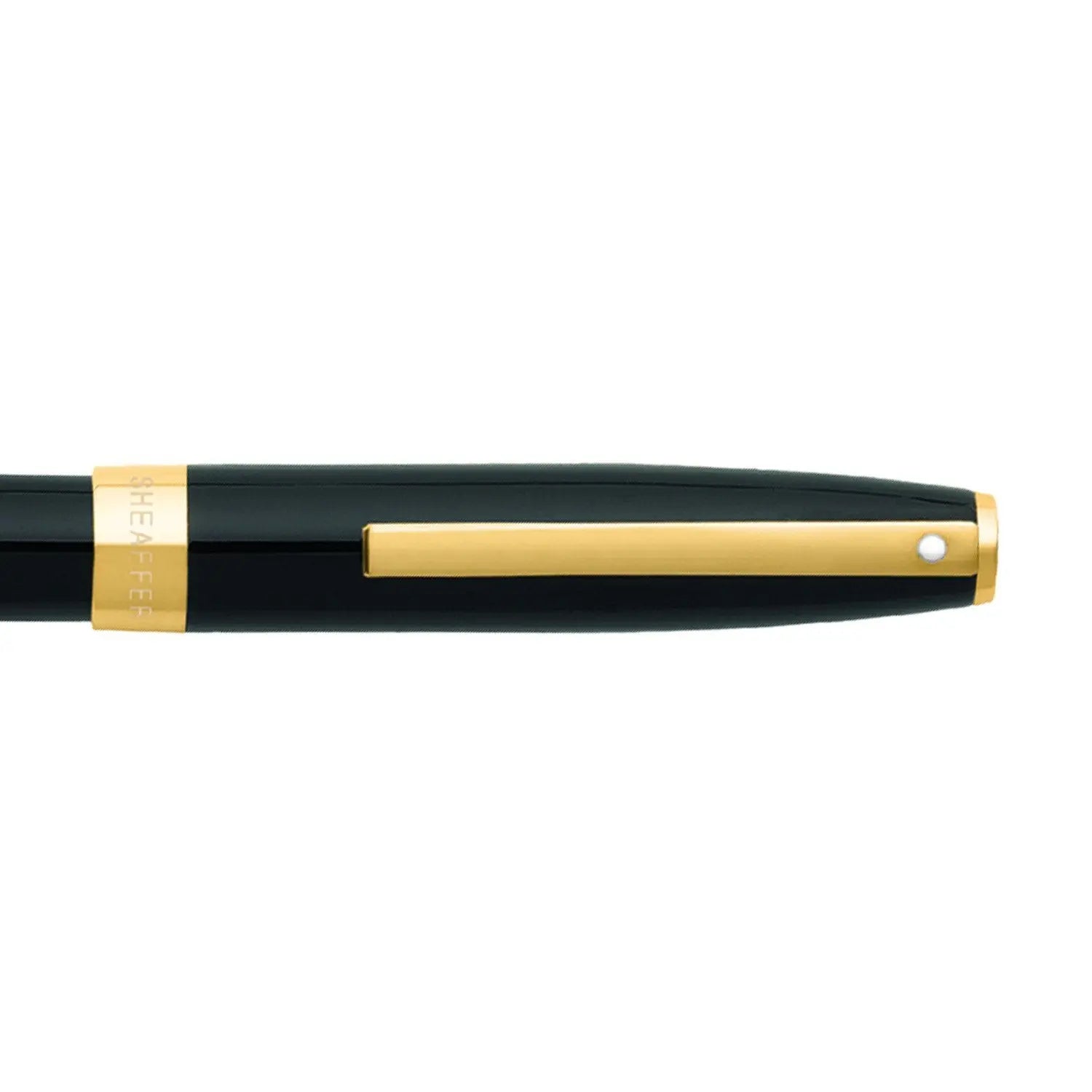 Sheaffer® SAGARIS 9471 Gloss Black Rollerball Pen With Gold Tone Trim - My Store