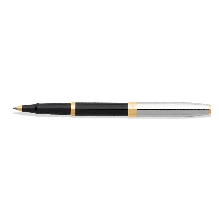 Sheaffer® SAGARIS 9475 Gloss Black Barrel and Chrome Cap Rollerball Pen With Gold Tone Trim - My Store