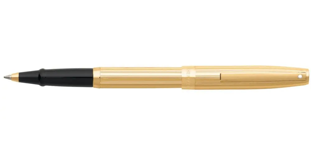 Sheaffer® Sagaris® Fluted Gold Tone Rollerball Pen - crosspenmall.com