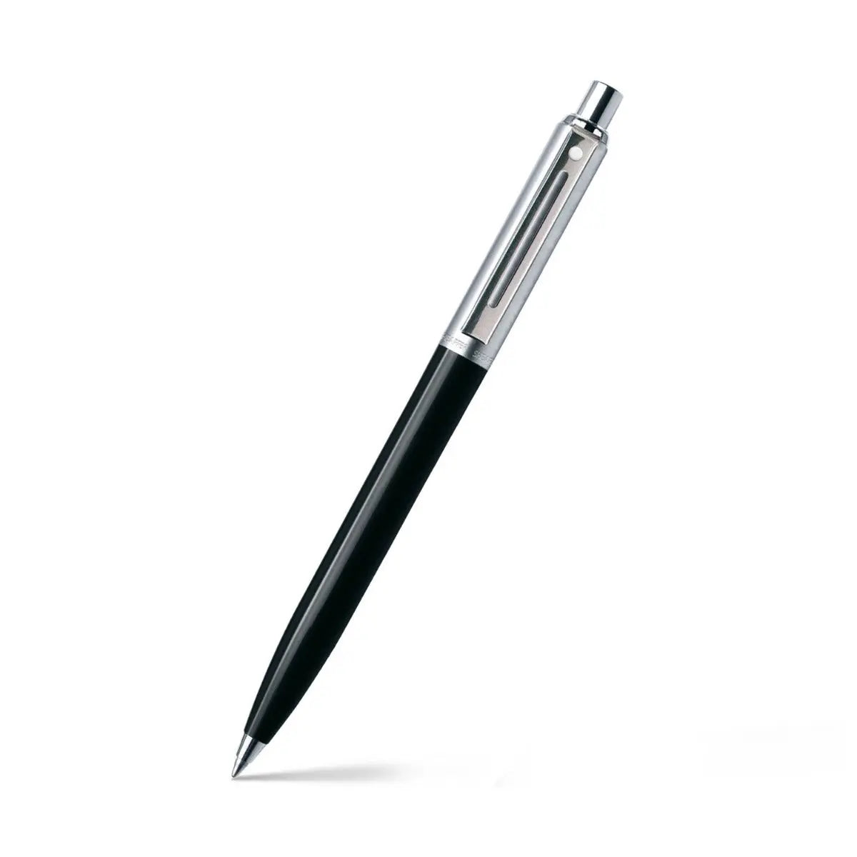 Sheaffer® Sentinel Black and Chrome Ballpoint Pen With Chrome Trims - My Store