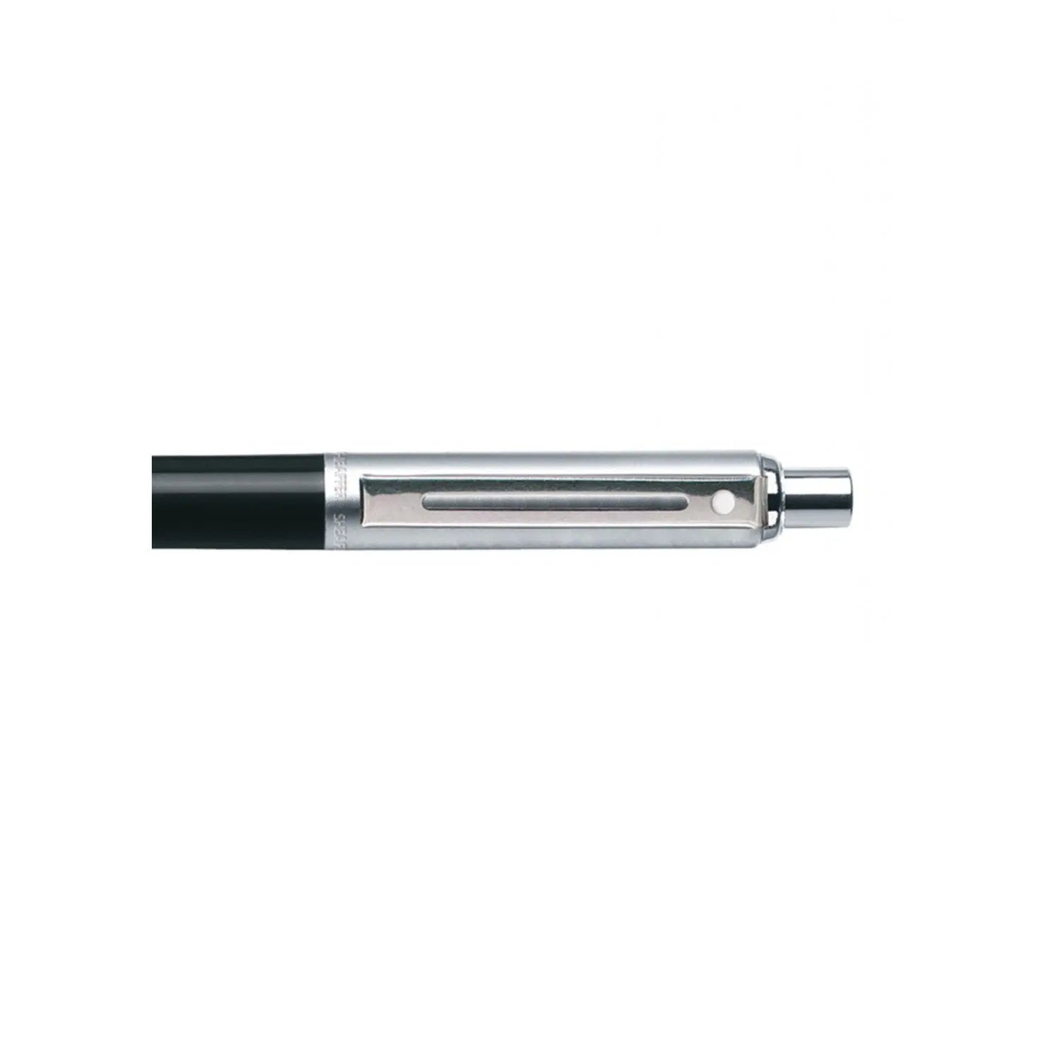 Sheaffer® Sentinel Black and Chrome Ballpoint Pen With Chrome Trims - My Store