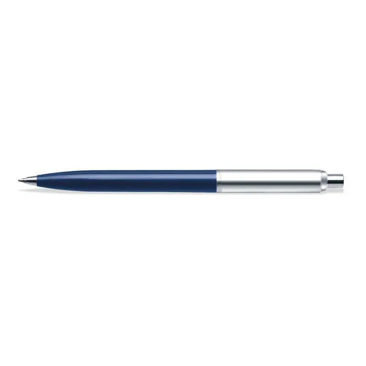 Sheaffer® Sentinel Blue and Chrome Ballpoint Pen With Chrome Trims - My Store