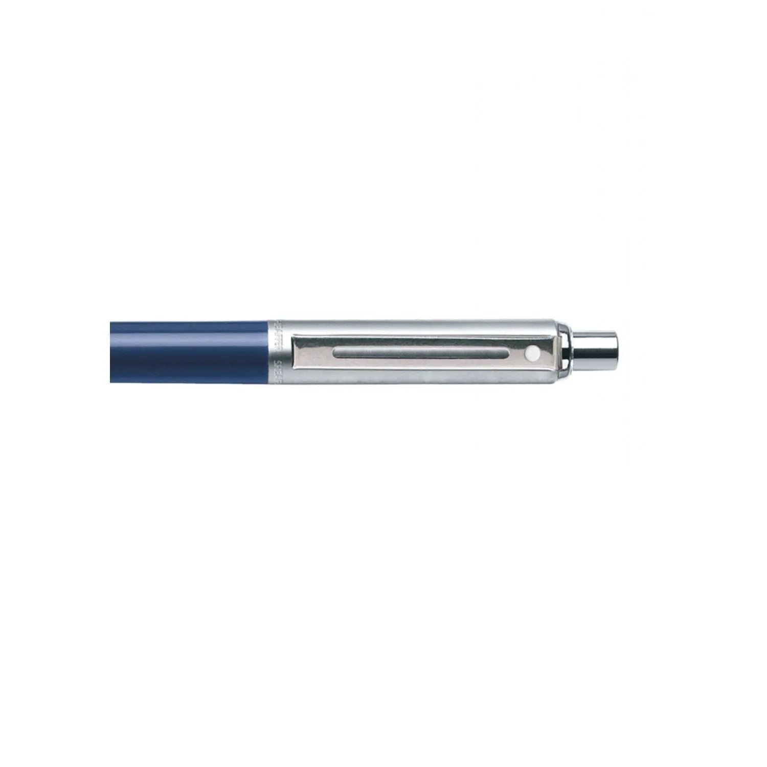 Sheaffer® Sentinel Blue and Chrome Ballpoint Pen With Chrome Trims - My Store