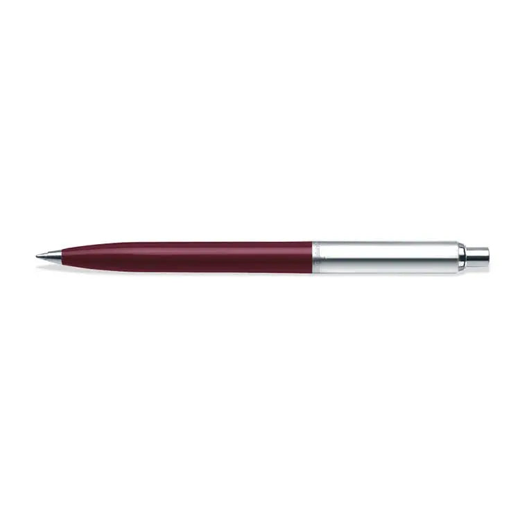 Sheaffer® Sentinel Burgandy and Chrome Ballpoint Pen With Chrome Trims - My Store