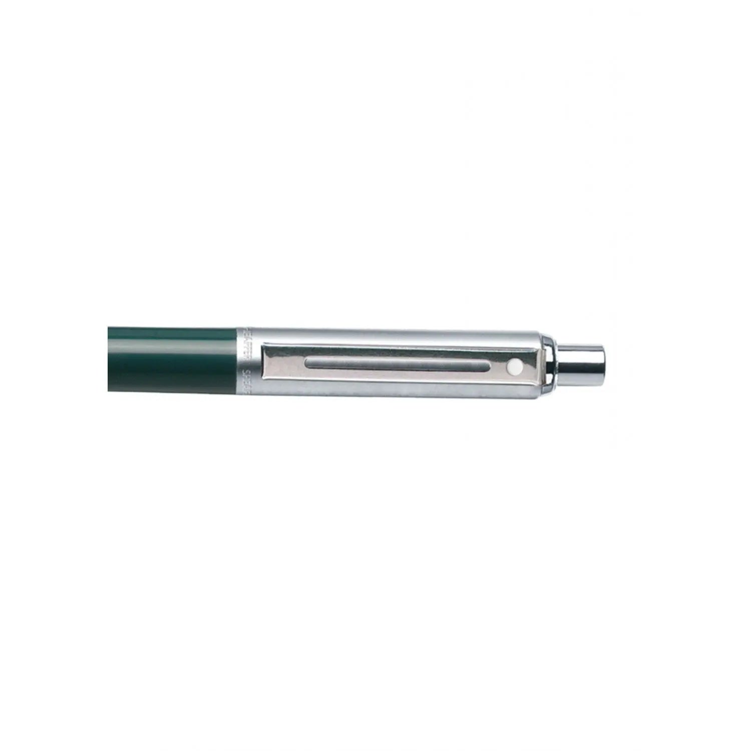 Sheaffer® Sentinel Dark Green and Chrome Ballpoint Pen With Chrome Trims - My Store