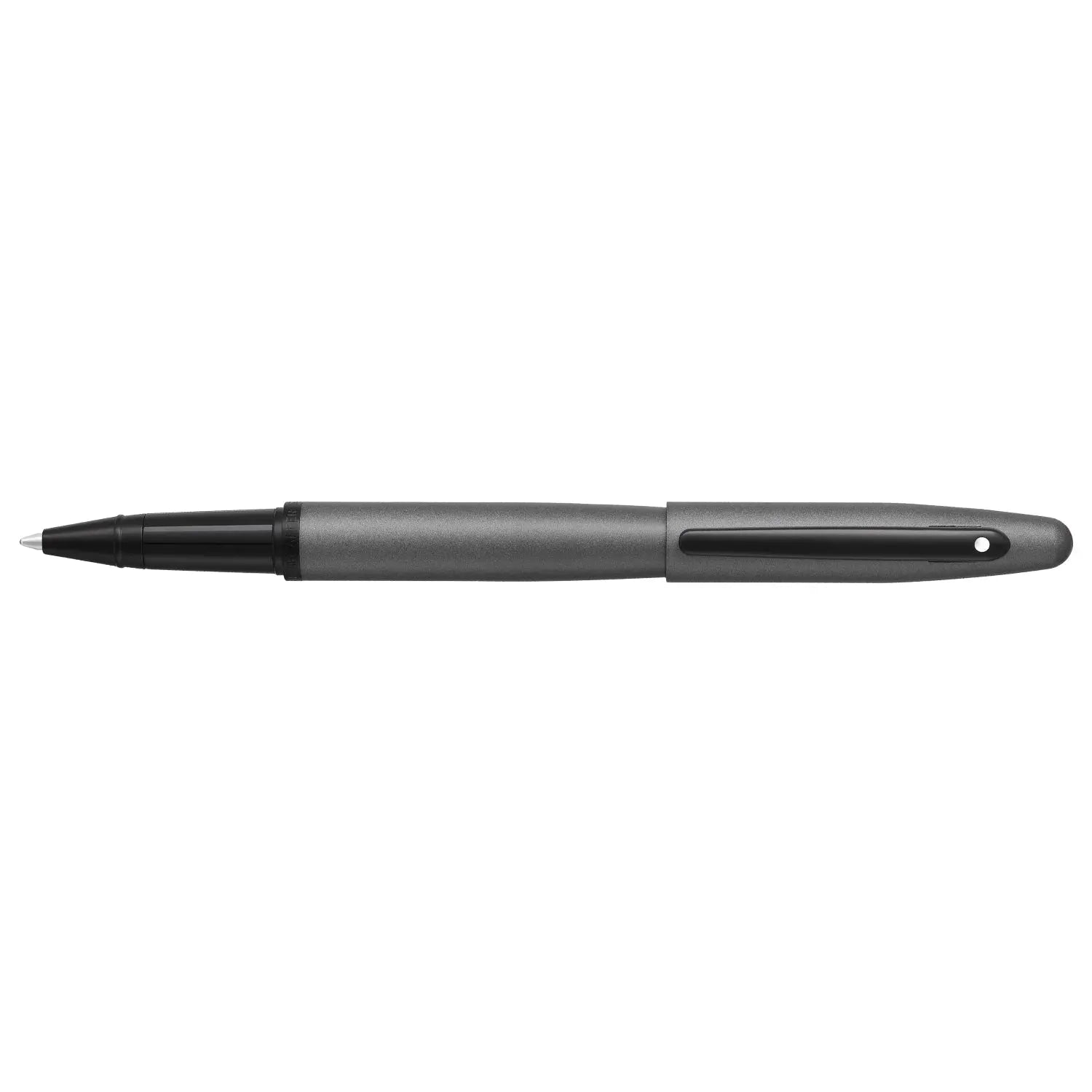 Sheaffer® VFM 9424 Matte Gray Rollerball Pen With Matte Black Trim - My Store