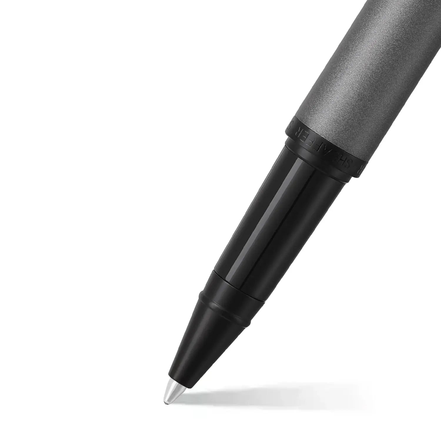 Sheaffer® VFM 9424 Matte Gray Rollerball Pen With Matte Black Trim - My Store