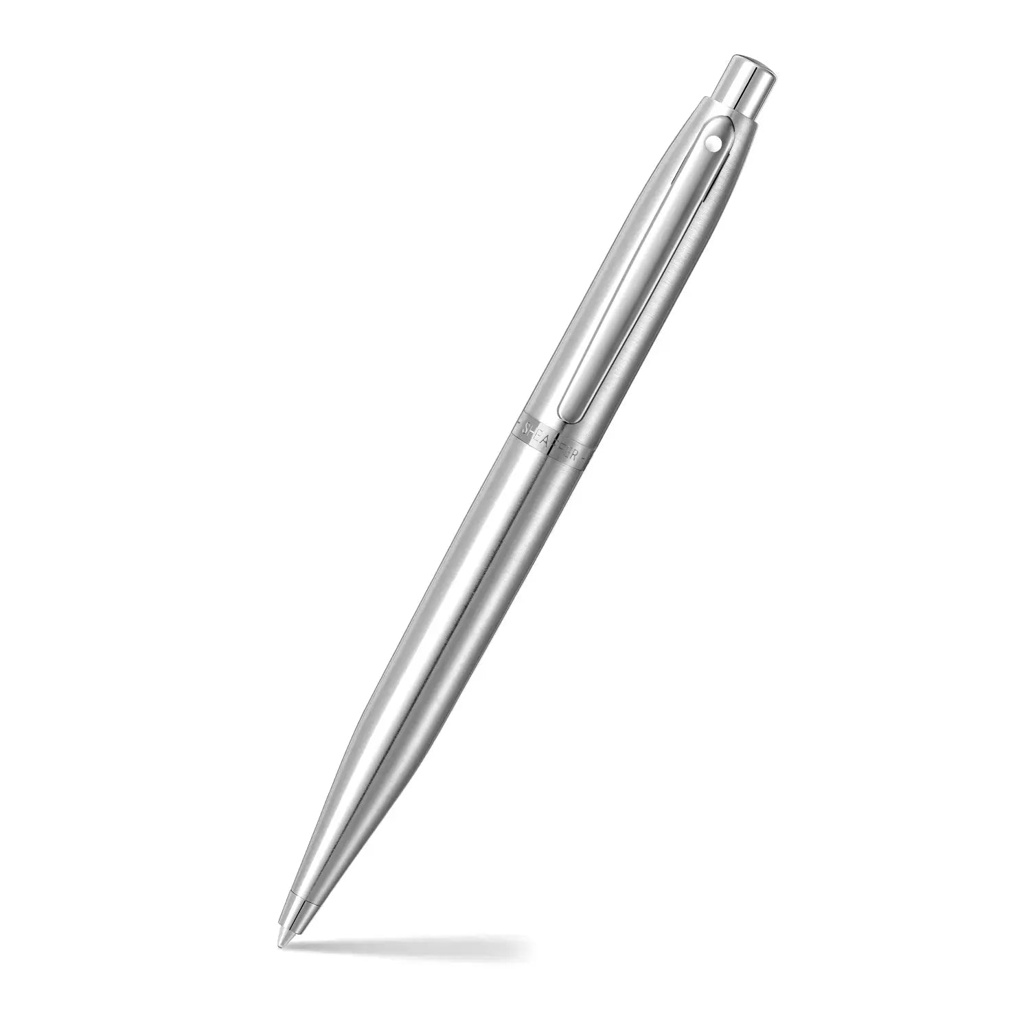 Sheaffer® VFM 9426 Brushed Chrome Ballpoint Pen With Chrome Trim - My Store