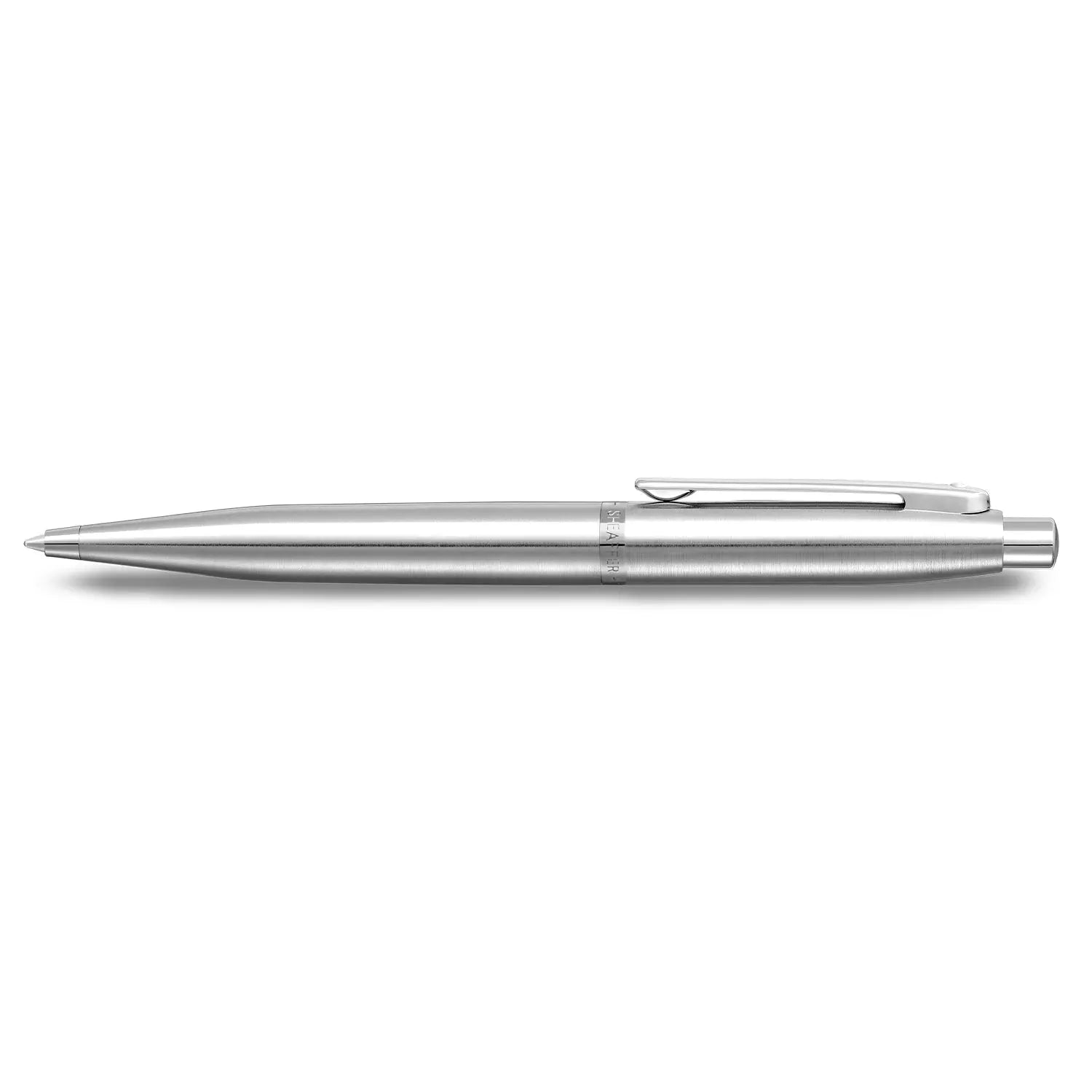 Sheaffer® VFM 9426 Brushed Chrome Ballpoint Pen With Chrome Trim - My Store