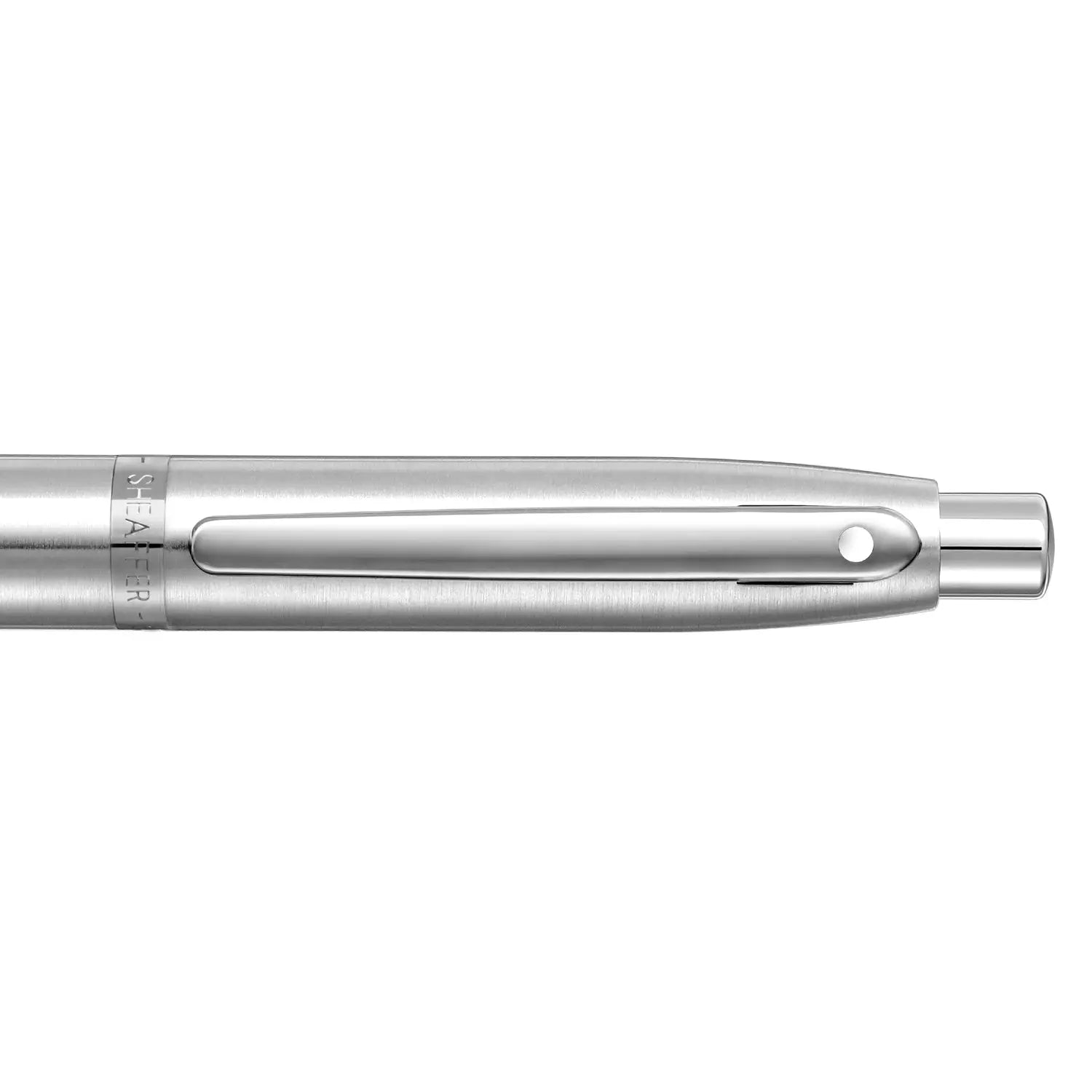 Sheaffer® VFM 9426 Brushed Chrome Ballpoint Pen With Chrome Trim - My Store