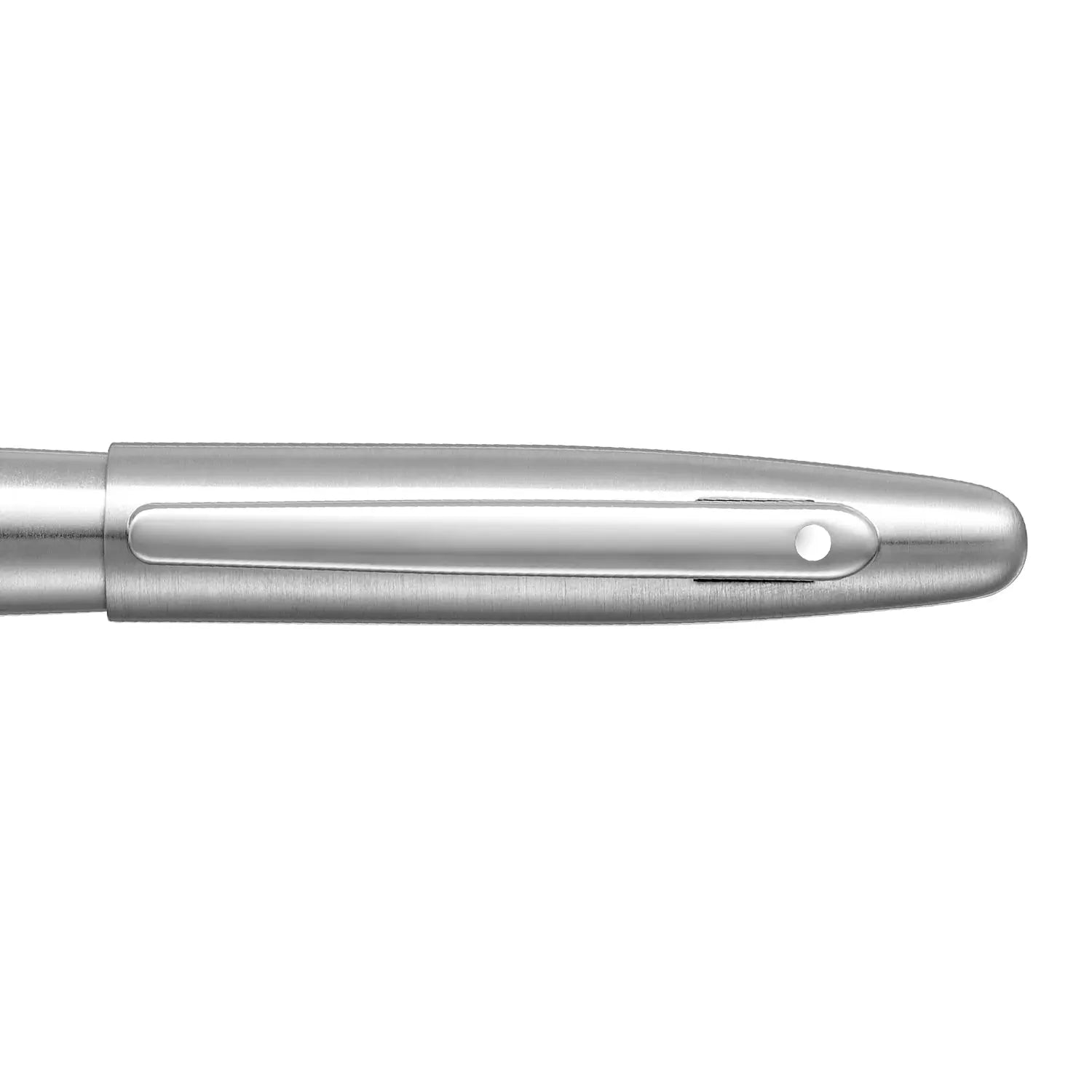 Sheaffer® VFM 9426 Brushed Chrome Fountain Pen With Chrome Trim - Medium - My Store