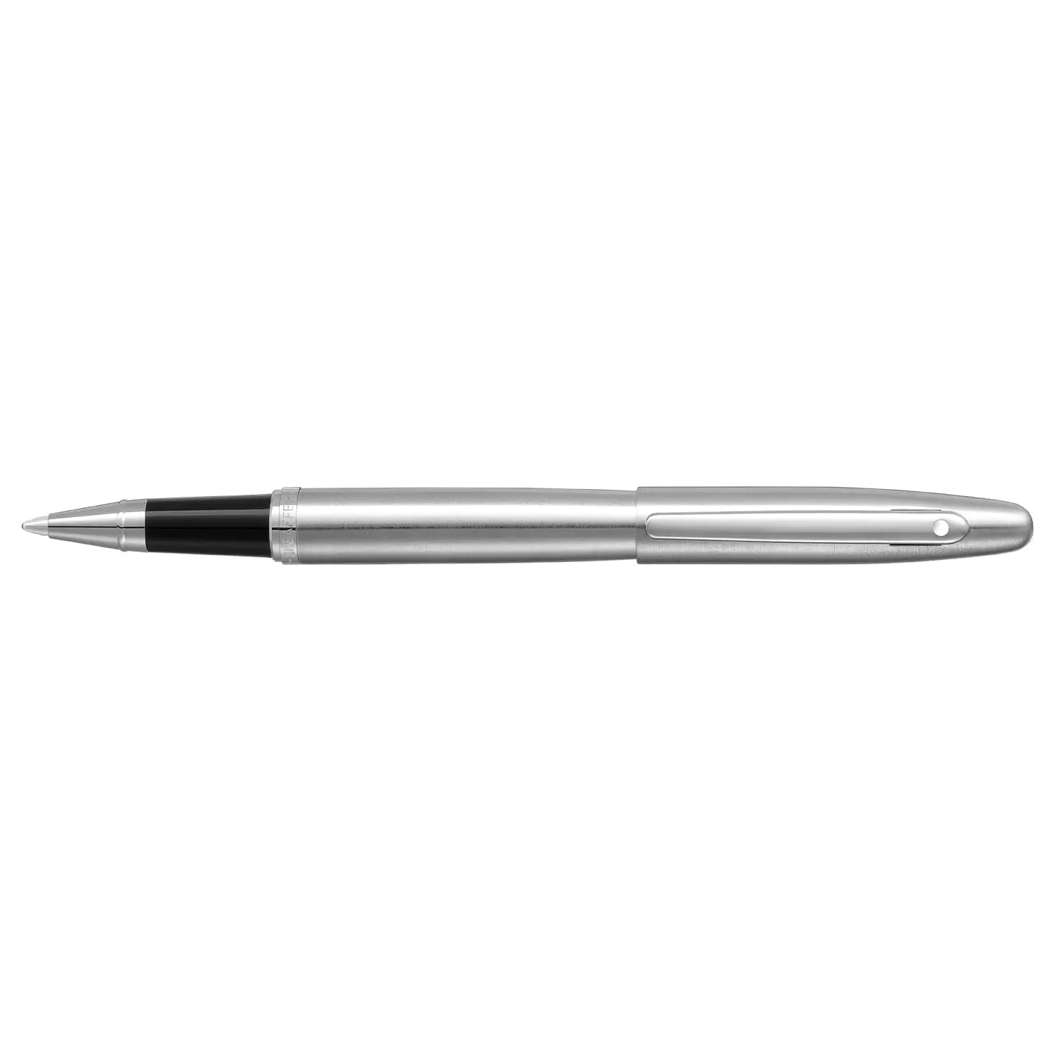 Sheaffer® VFM 9426 Brushed Chrome Rollerball Pen With Chrome Trim - My Store