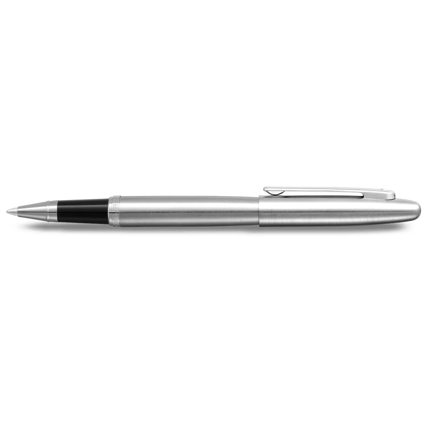 Sheaffer® VFM 9426 Brushed Chrome Rollerball Pen With Chrome Trim - My Store