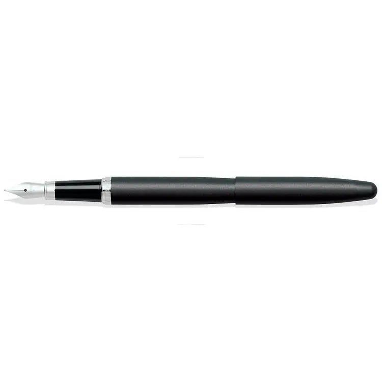 Sheaffer® VFM Matte Black Fountain Pen With Chrome Trims - Fine - My Store