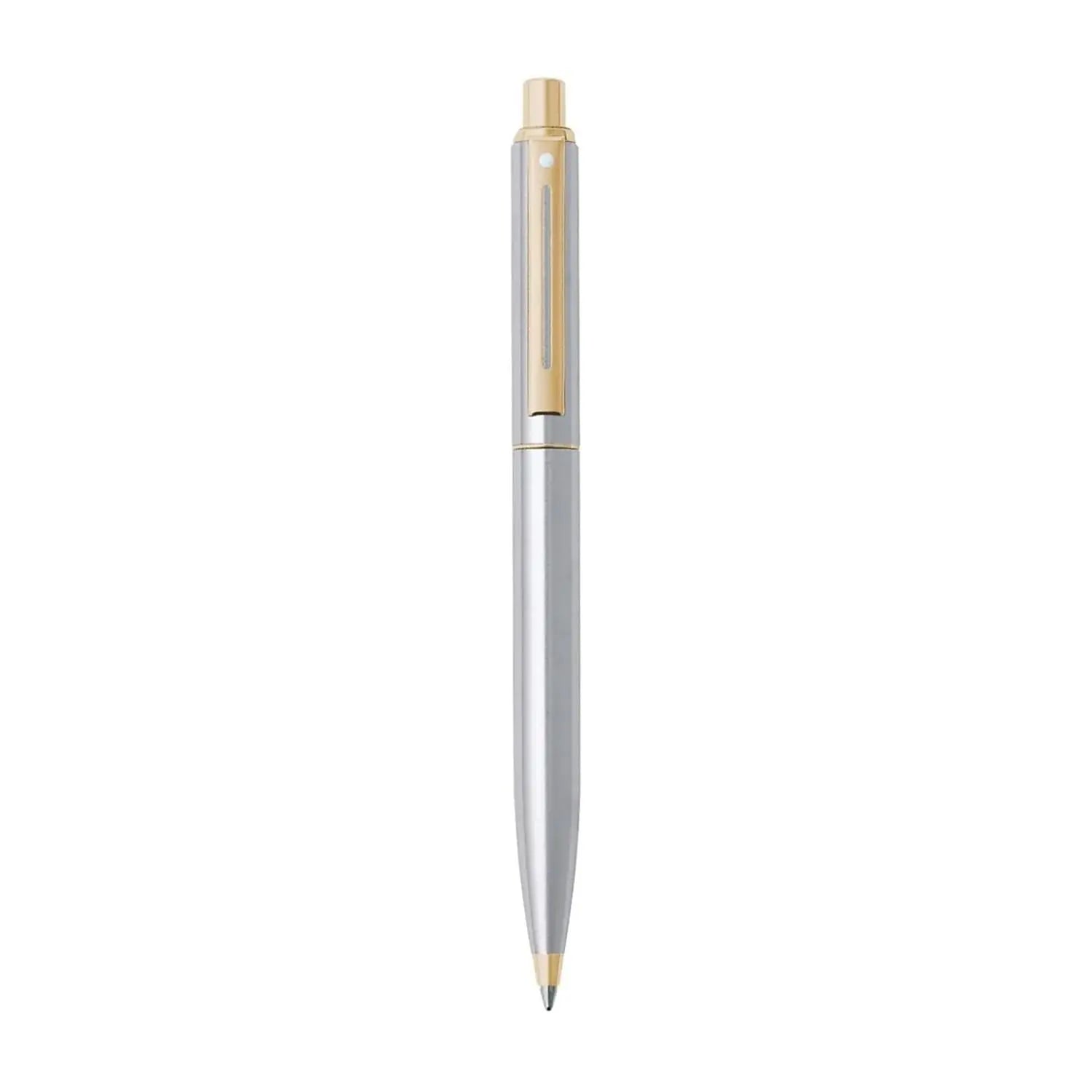 Sheaffer® Sentinel 325 Brushed Chrome Ballpoint pen with Gold Tone Trim Sheaffer