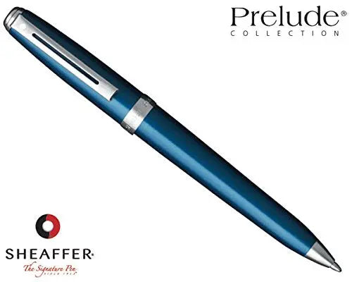 Sheaffer Prelude Blue Shimmer N/T Ballpoint Pen 9135-2 - crosspenmall.com