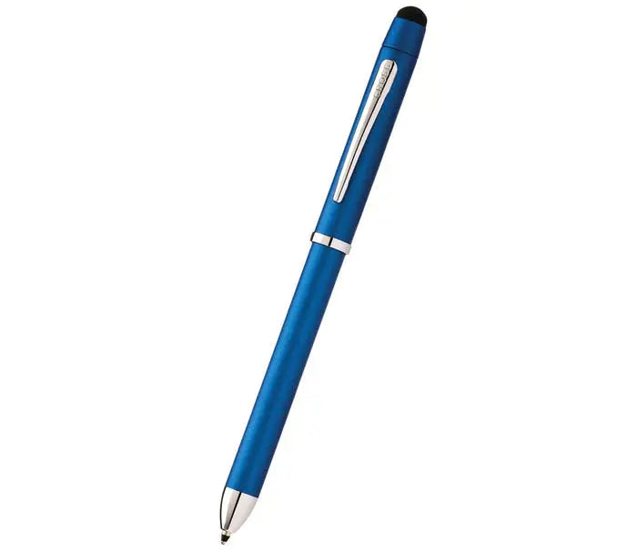 Tech3+ Metallic Blue Multifunction Pen - crosspenmall.com