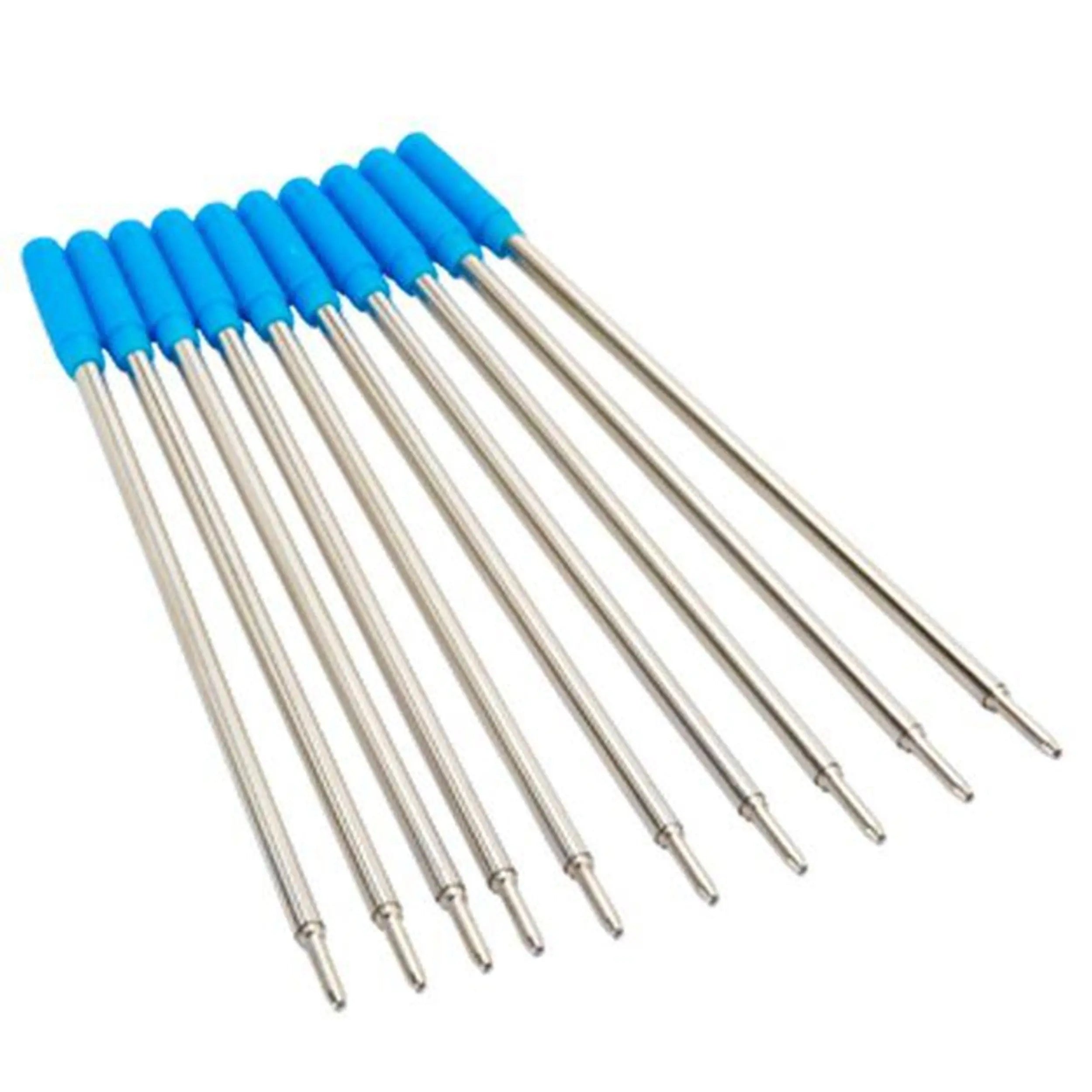 Woodriver Pen Replacement - 10 Refills, Blue WOODRIVER