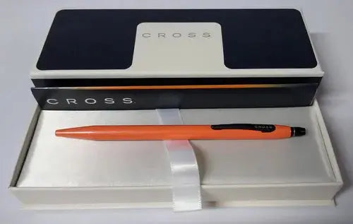 cross click gel ink pen orange sunburst (at 06 25-13) crosspenmall.com